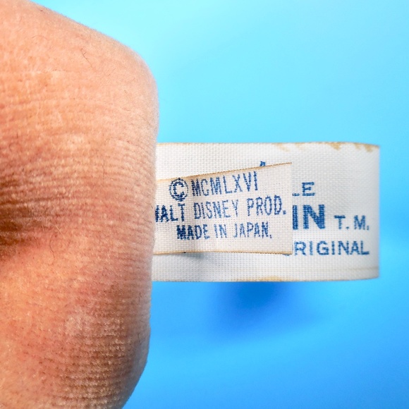 VTG 60s Original Disney Mickey Minnie Mouse Mini Stuffed Toy Disneyland CA MCM - Picture 12 of 13